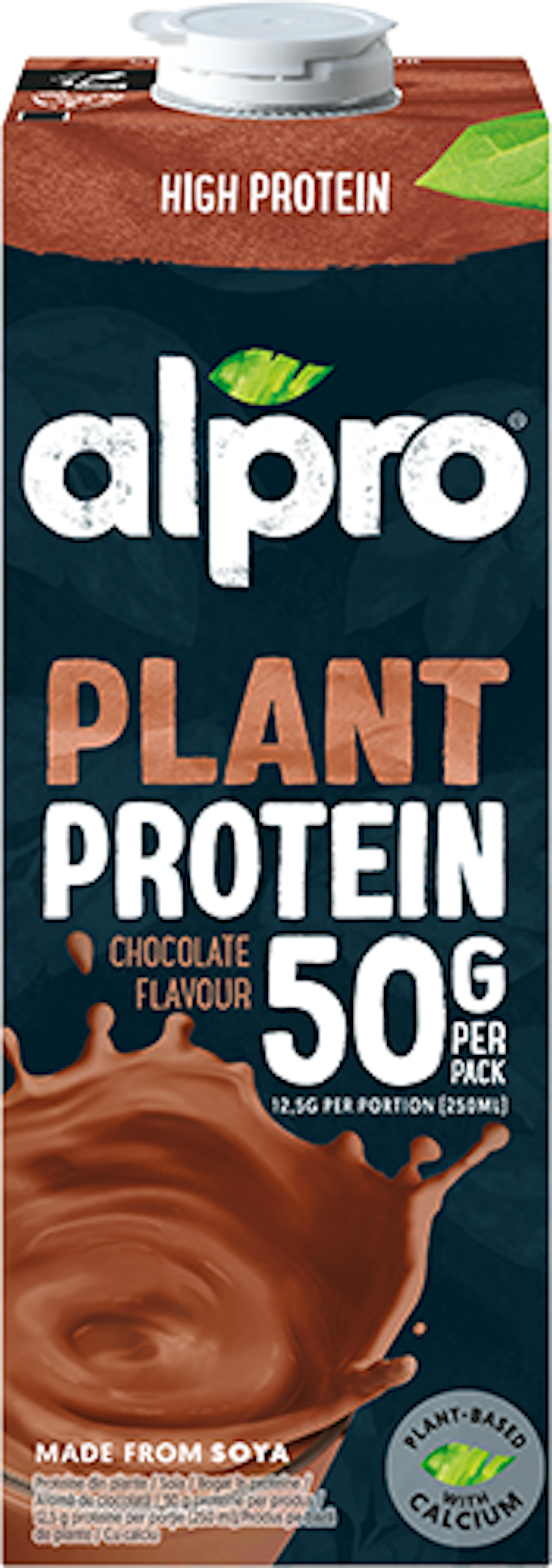 "Plant Protein" šokolādes garšas sojas dzēriens 