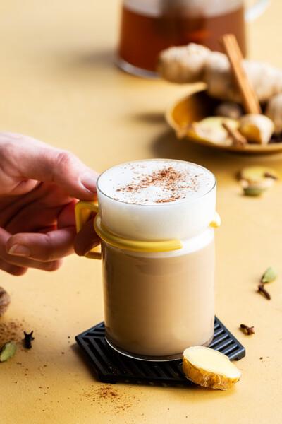 Dirty Chai latte
