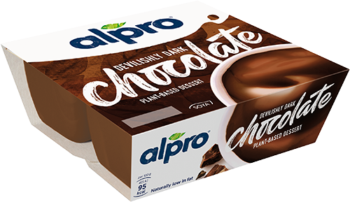 Mörk choklad efterrätt
