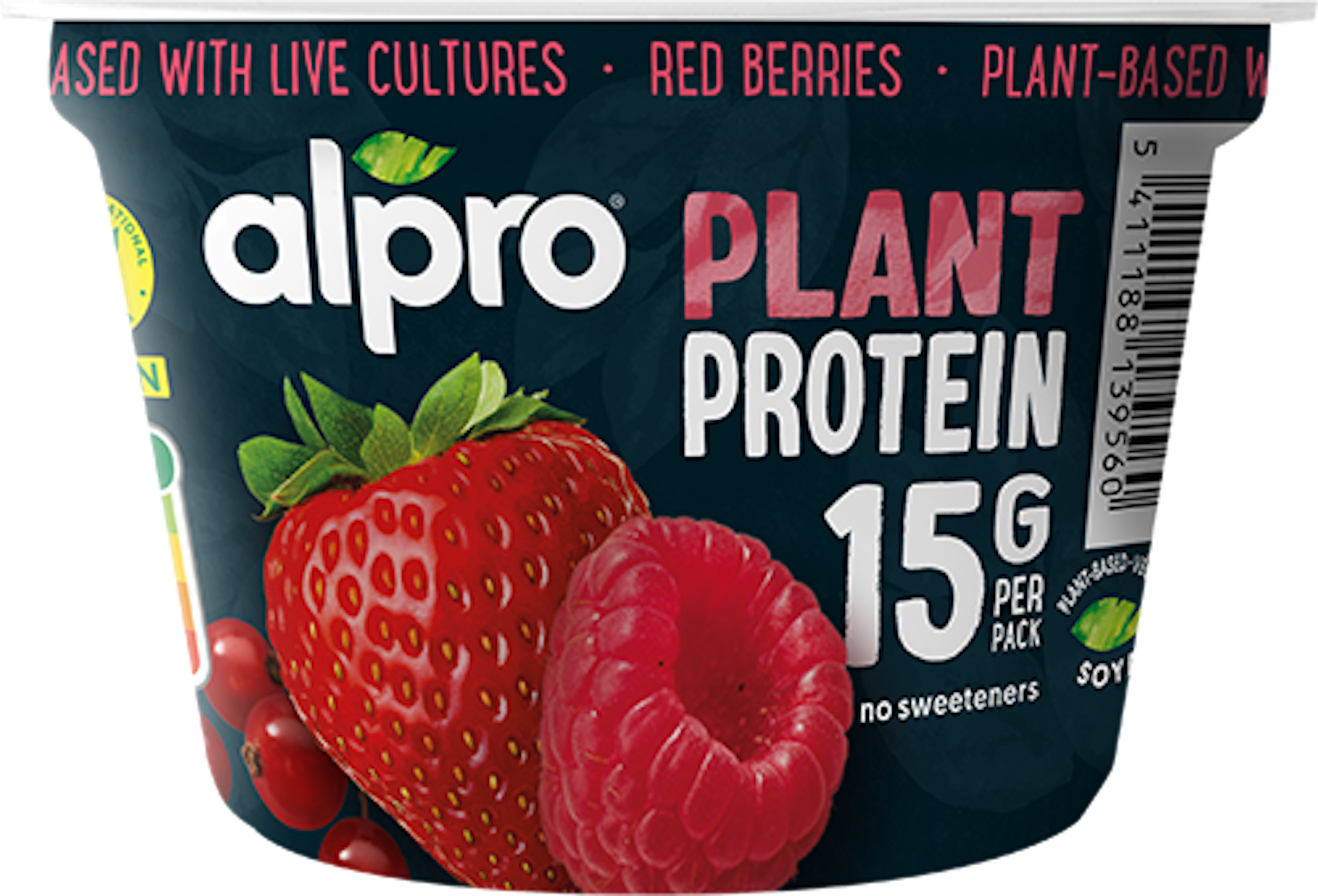 Alpro Hoog in Proteïnen Plantaardig Alternatief voor Yoghurt met Rode Vruchten​