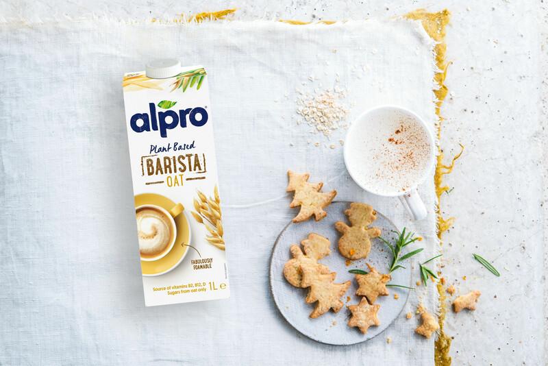 Festive Biscuits with a Spiced Oat Latte