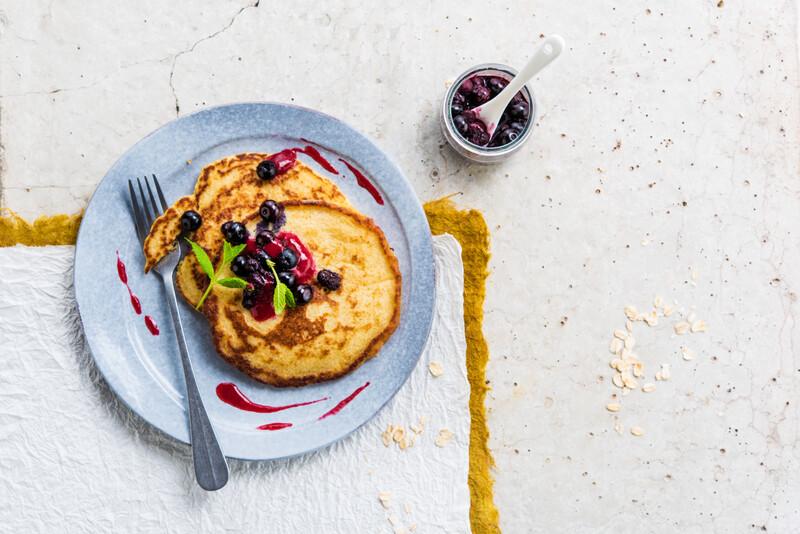 Hafer Pancakes