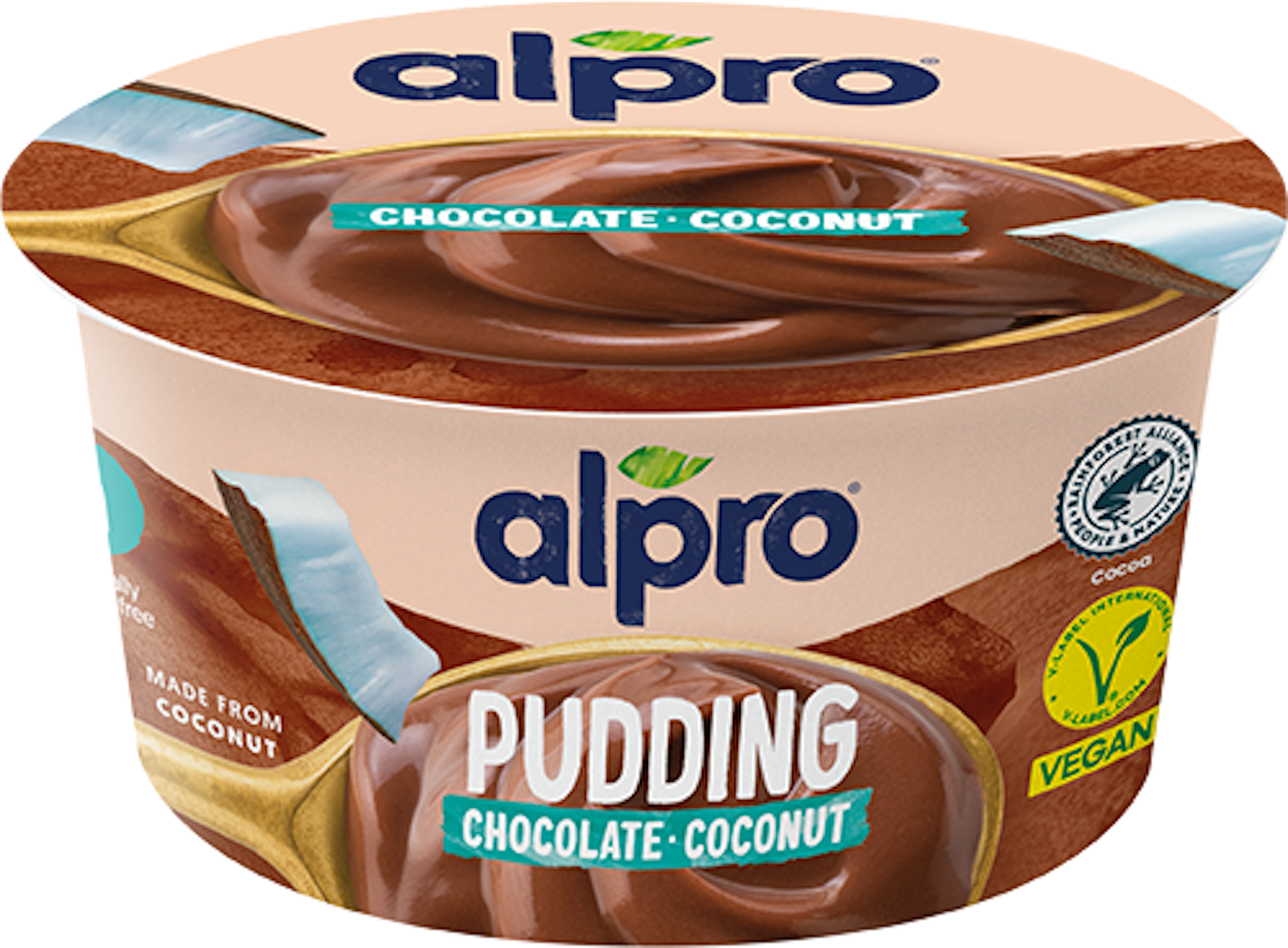 Alpro Chocolade - Kokosnoot Dessert