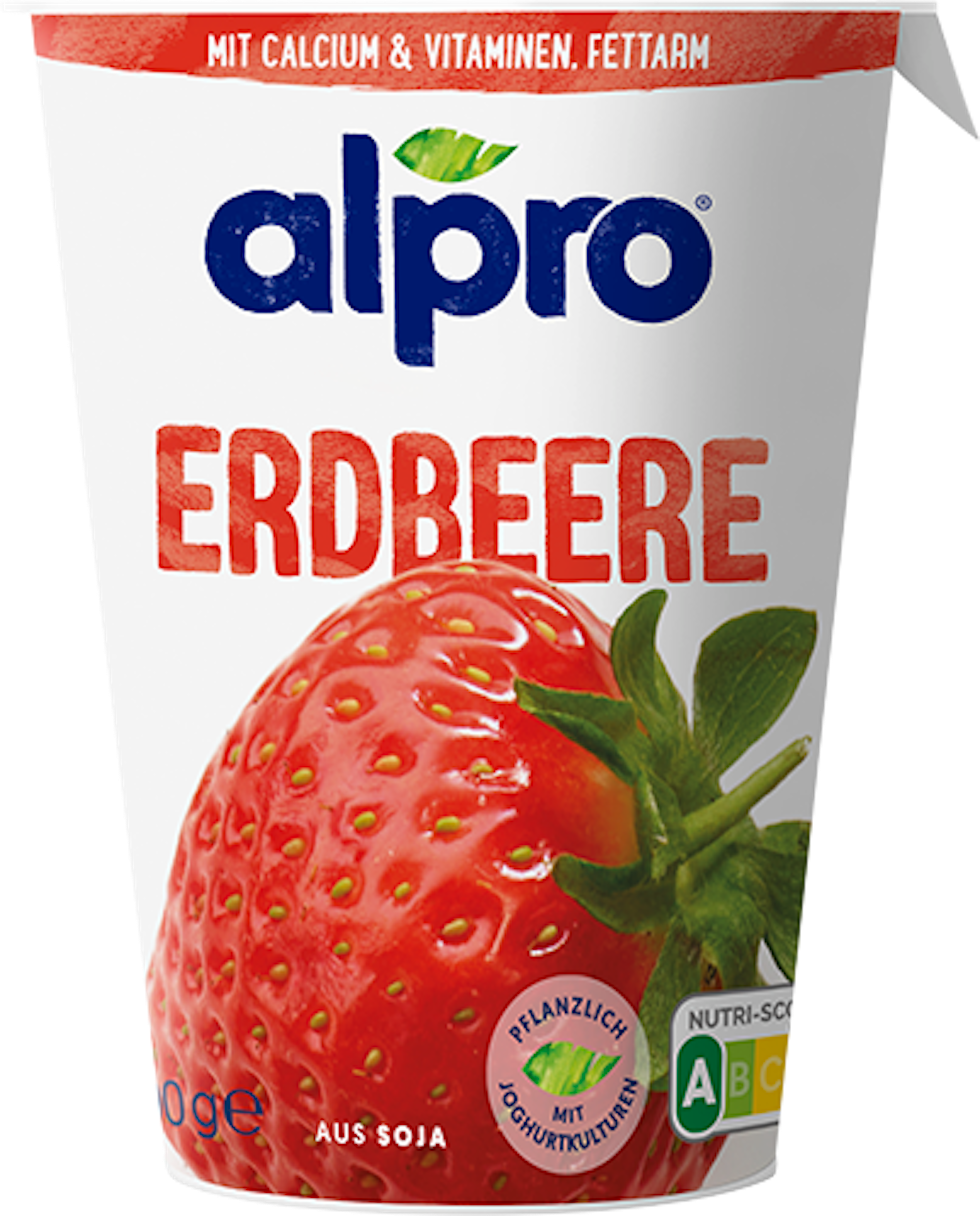 Maasikamaitseline alternatiiv jogurtile