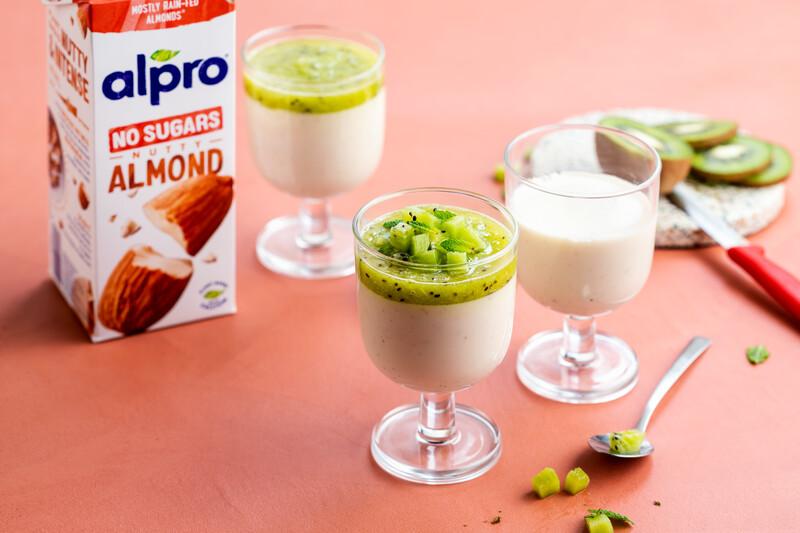 Pannacotta au kiwi
