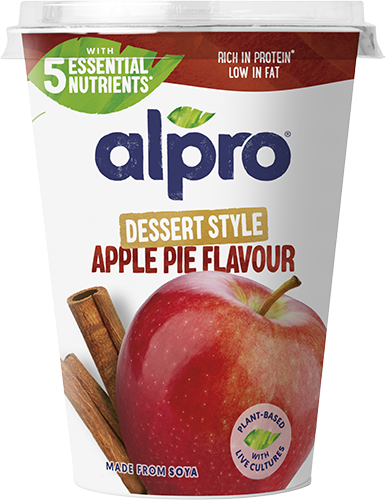 Φυτικό Επιδόρπιο Σόγιας Μηλόπιτα 400g