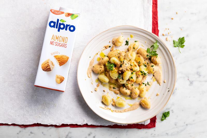 Citroen Gnocchi met Amandelen