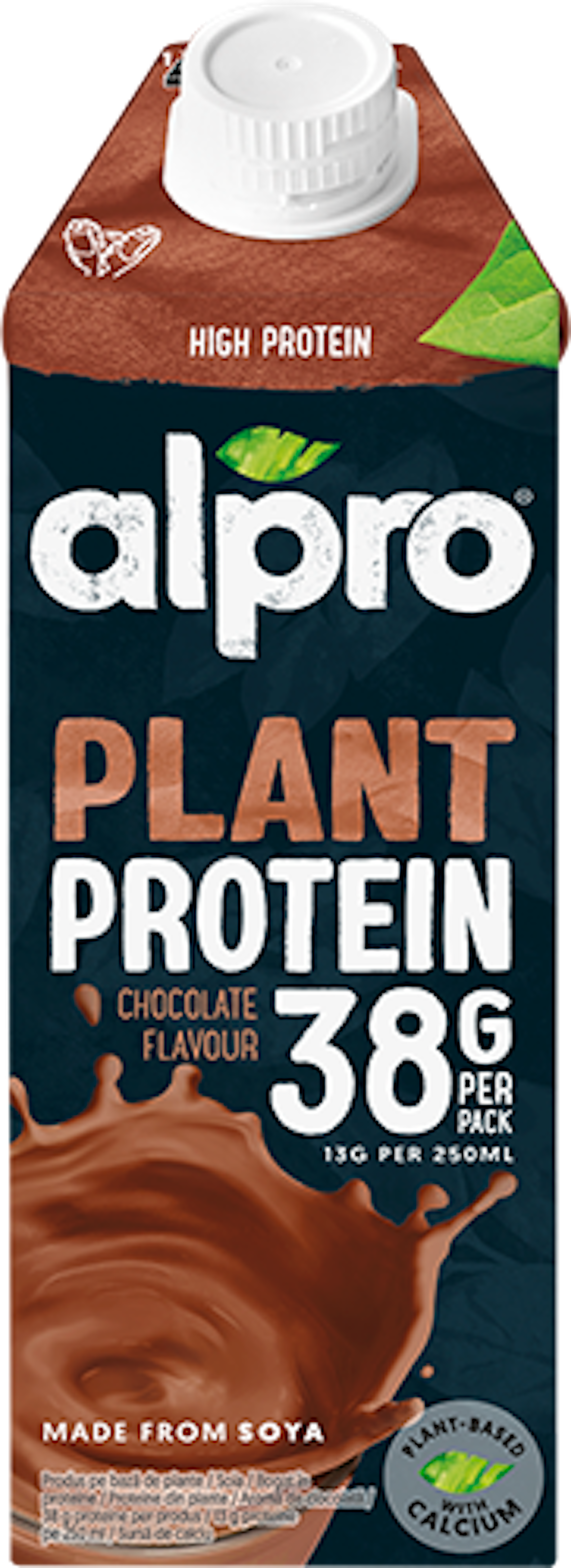 Alpro Chocolate high protein drink 750ml