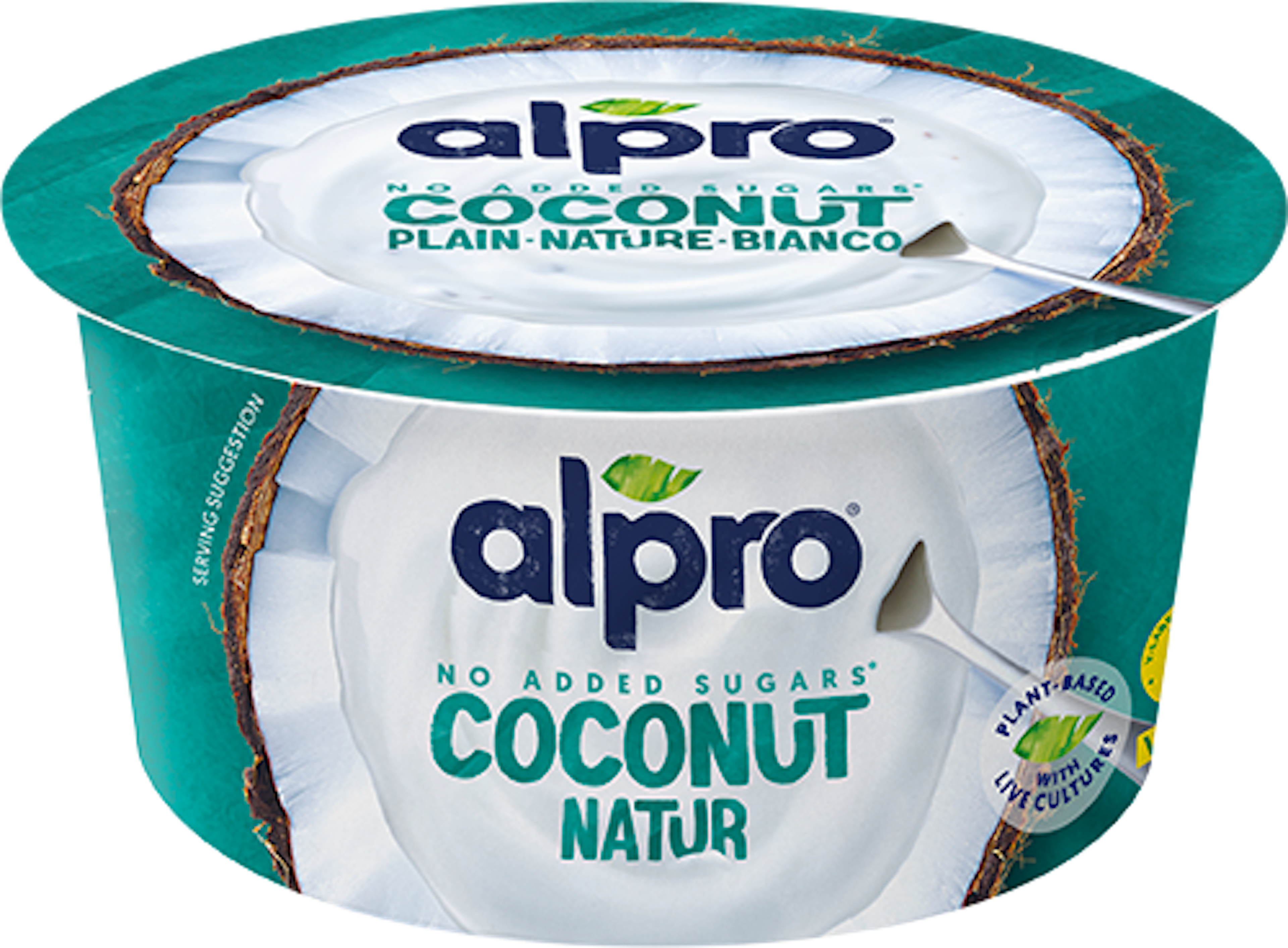 Alpro kokosový biely