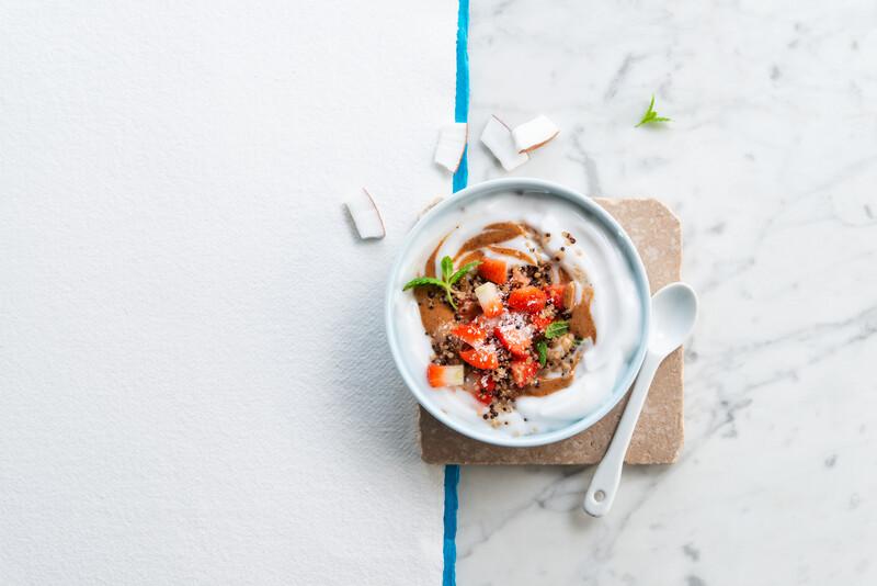 Quinoa-Frühstücks-Bowl