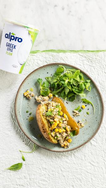 Vegan Tuna in Jacket Potato