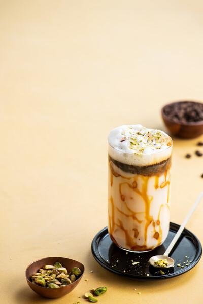 Pistazien Iced Latte
