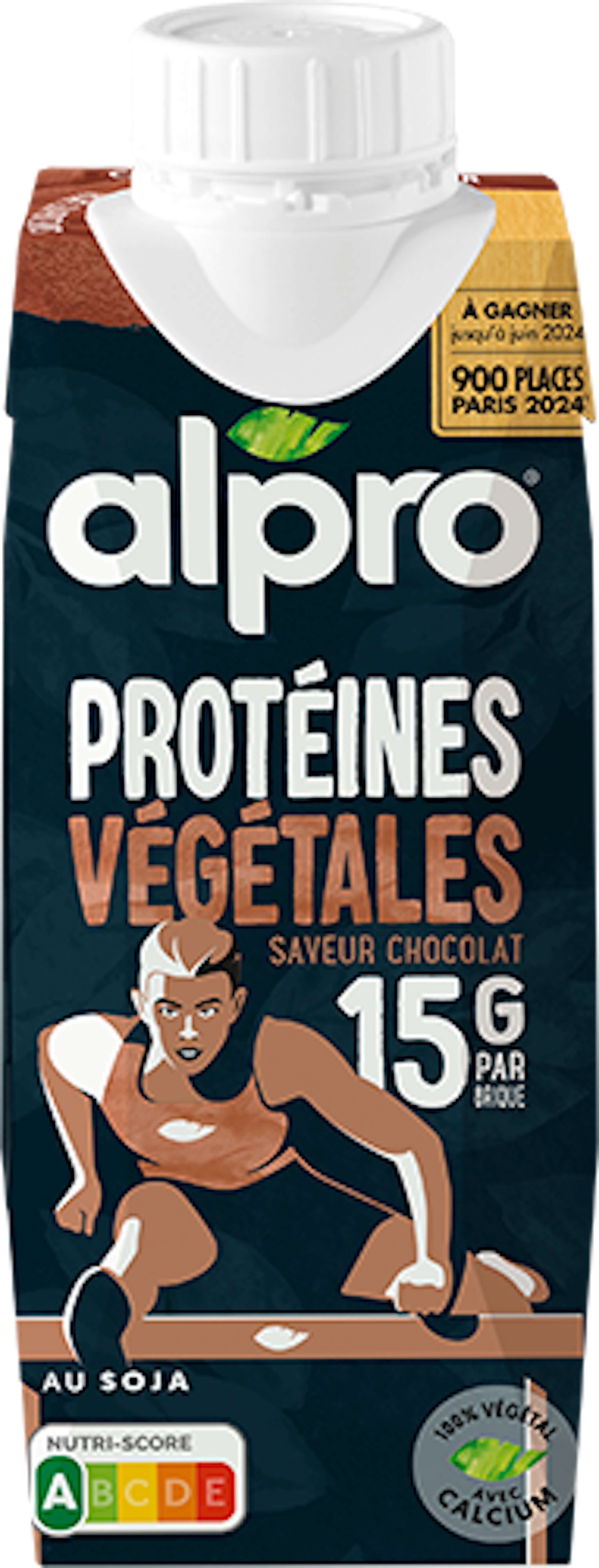 Protéines végétales saveur chocolat