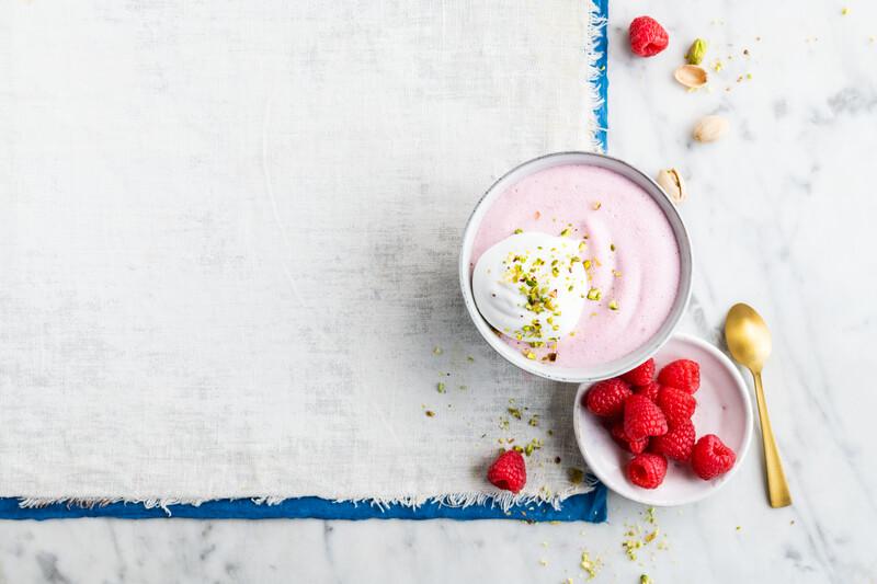 Frivole frambozenmousse