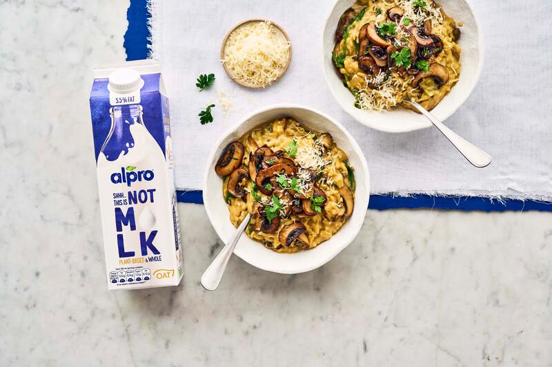 Creamy Mushroom Orzo