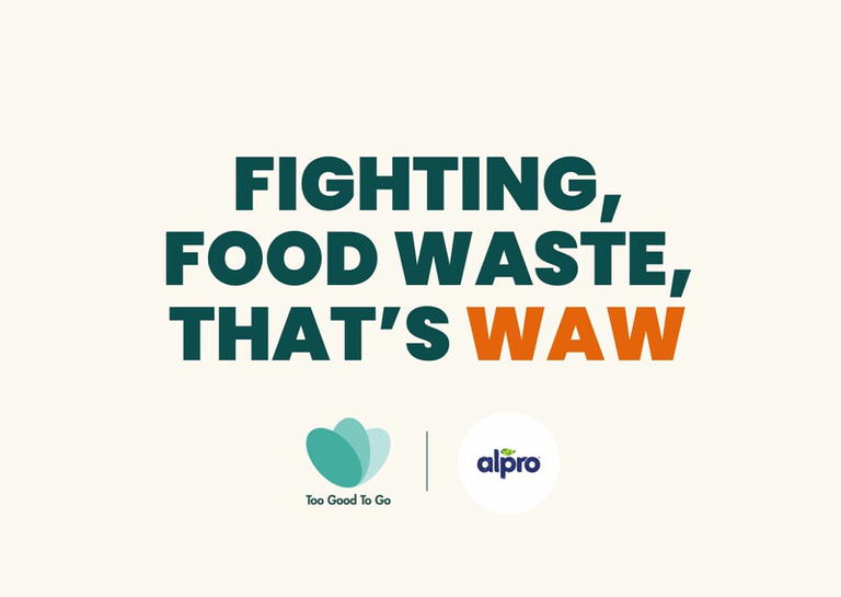 Alpro is a Waste Warrior Brand