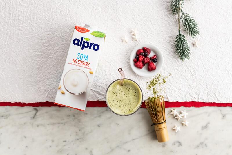 Matcha Latte με ρόφημα Σόγιας