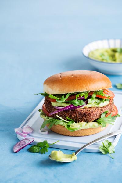 Vegetarijanski burger od crnog graha