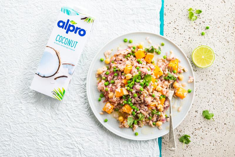 Spiced Chickpea and Squash Risotto