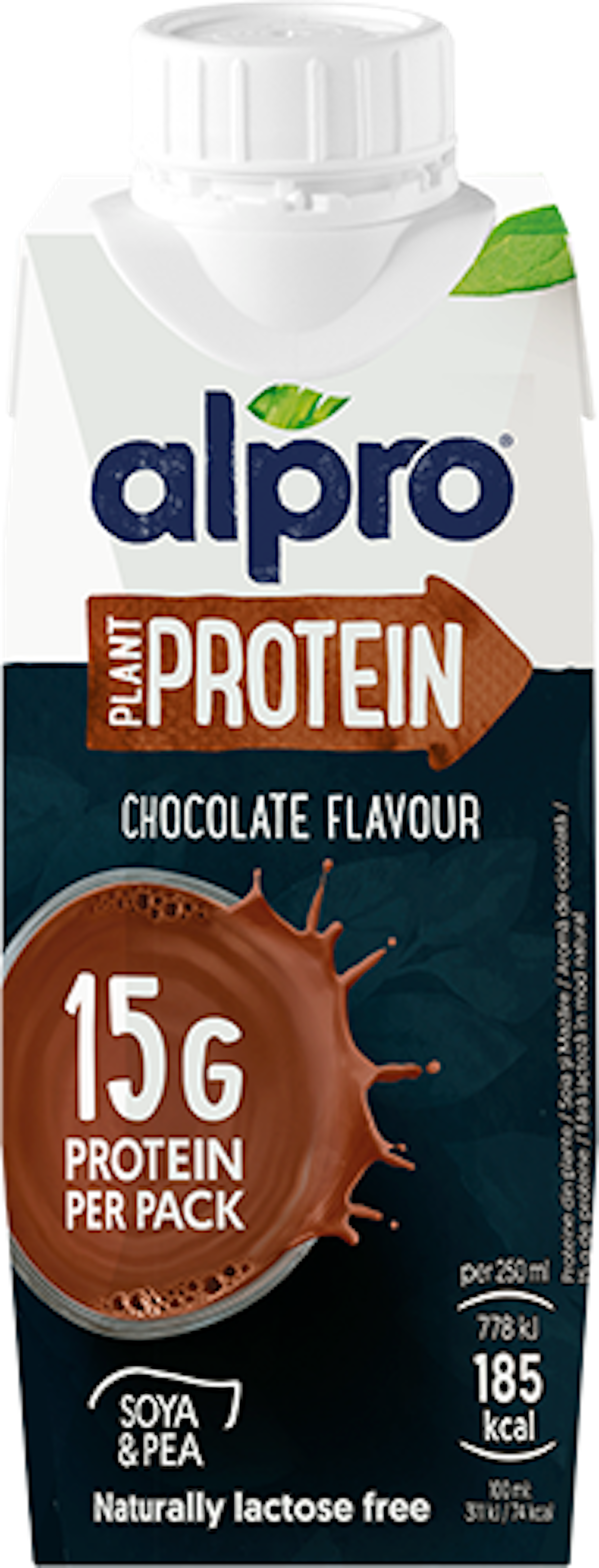 Alpro chocolate high protein drink 250ml