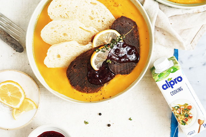 Vegan sviečková na smotane