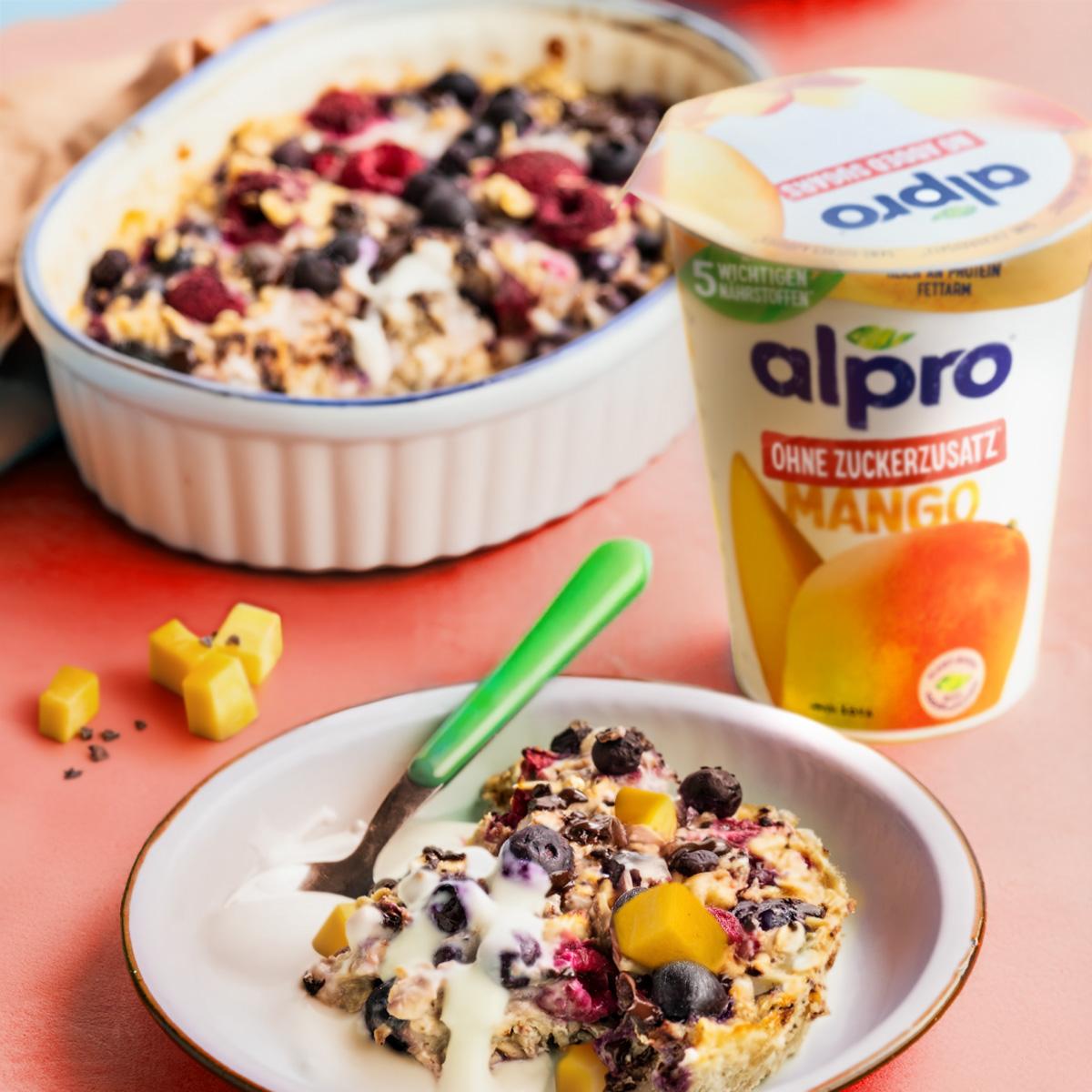 Mango Bananen Porridge