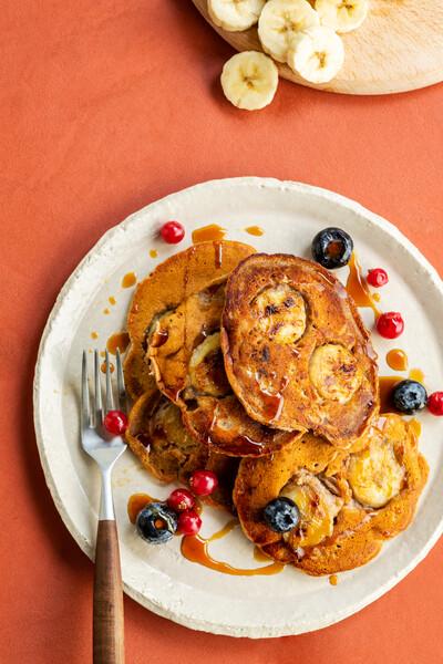 Nötiga frukostpannkakor