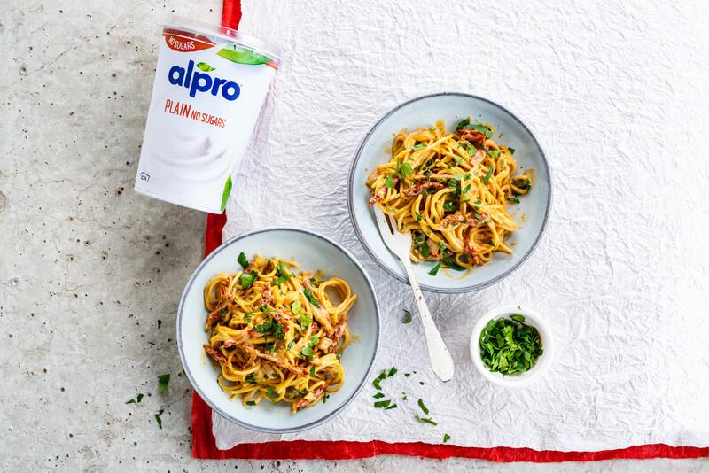 Vegan Pasta Carbonara