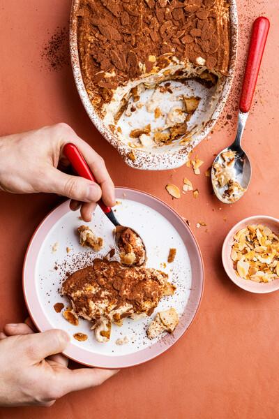 Owsiane tiramisu