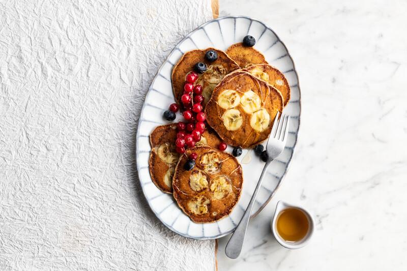 Palacinky s karamelizovaným banánom