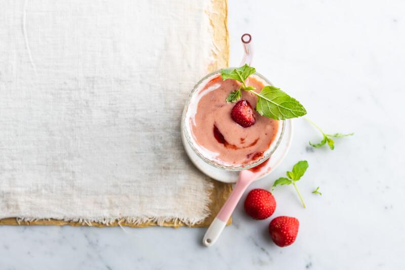 Smoothie truskawkowe