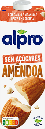 Bebida de Amêndoa Sem Açúcar