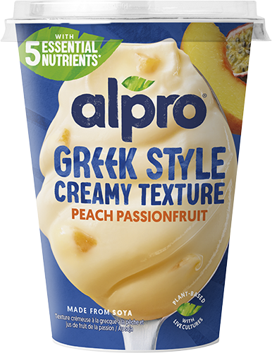 Greek style Creamy Texture Peach Passionfruit
