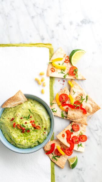 Nacho's met Avocadodip