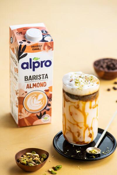 What can you use almond drinks for?