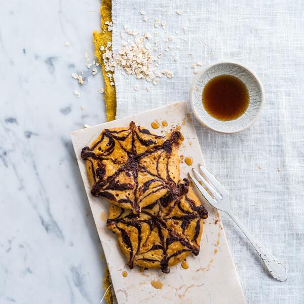 Naleśniki halloweenowe z dynią