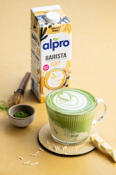 Alpro Barista Yulaf Matcha