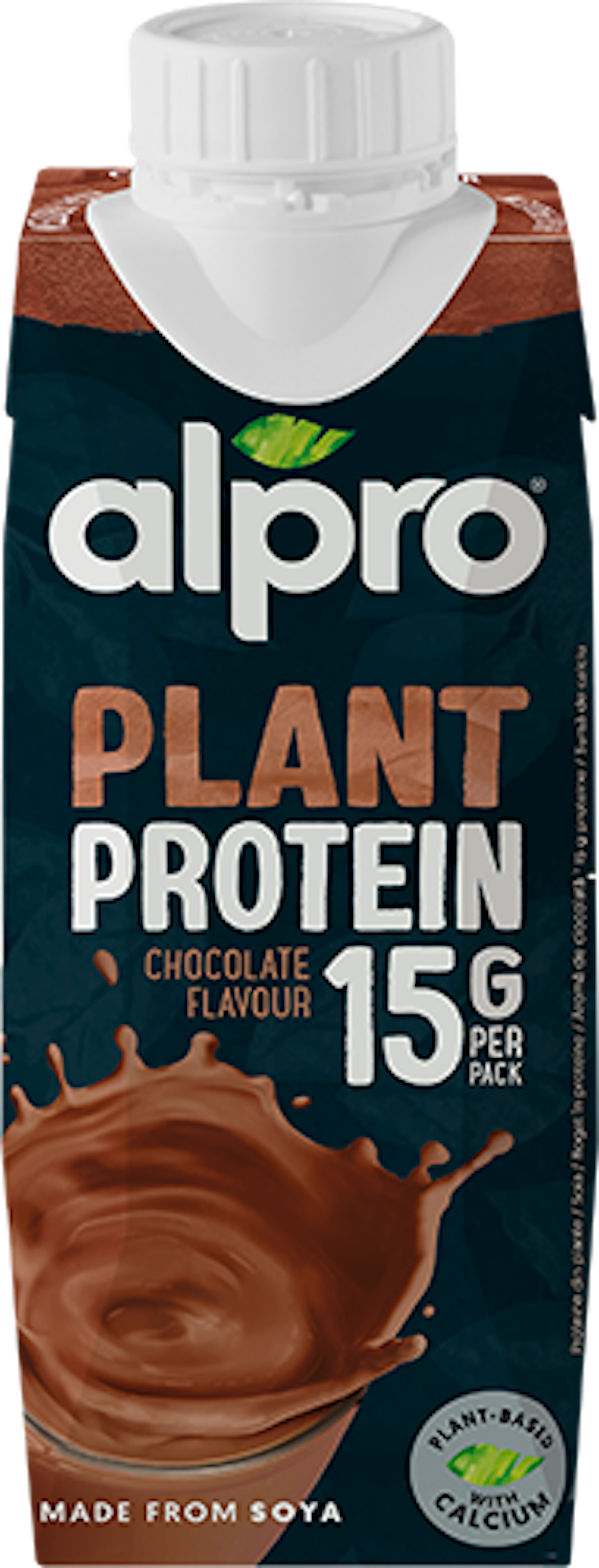 Alpro σογια σοκολατα high protein 15g