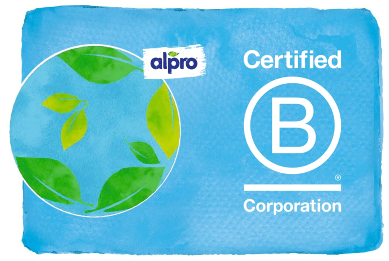 Alpro raises its B Corp score