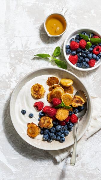 Mini Banana Pancakes