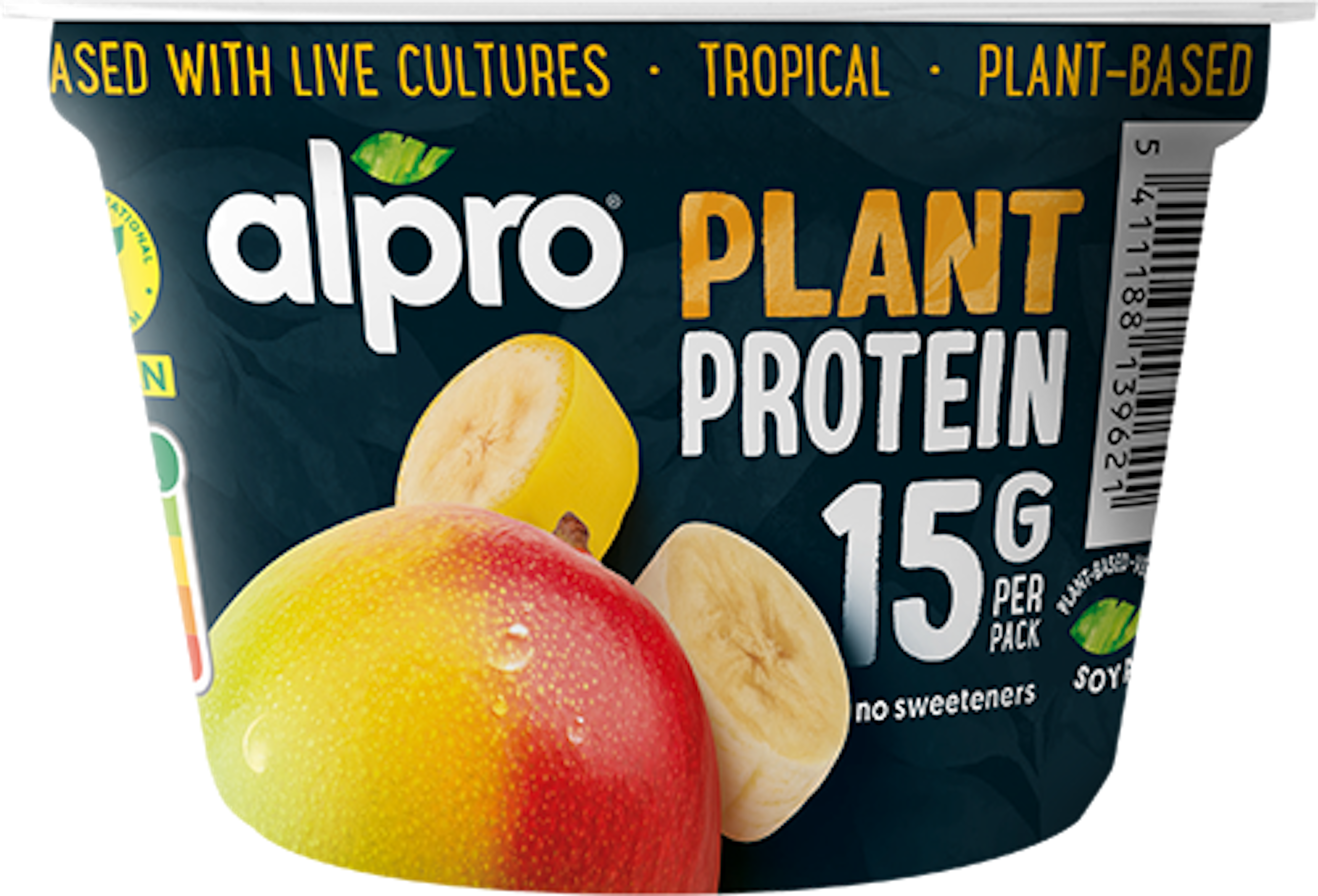 Alpro Hoog in Proteïnen Plantaardig Alternatief voor Yoghurt met Mango en Banaan​