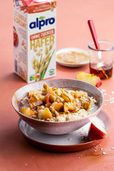 Apfel Porridge